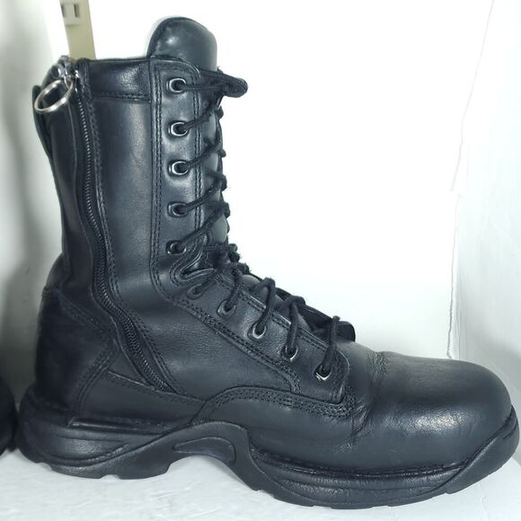 Danner Men’s Striker II GTX 8” US10D Black Leather Laceup Tactical Combat Boots main image 15